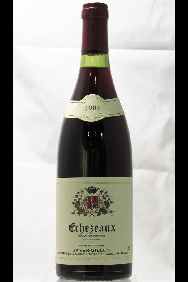 Jayer-Gilles Echézeaux 1981