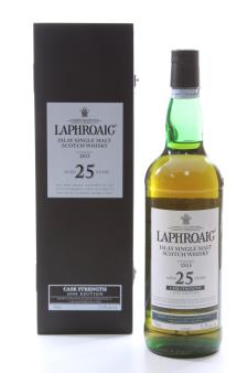 Laphroaig Single Islay Malt Scotch Whisky 25-Years-Old Cask Strength 2008 Edition NV