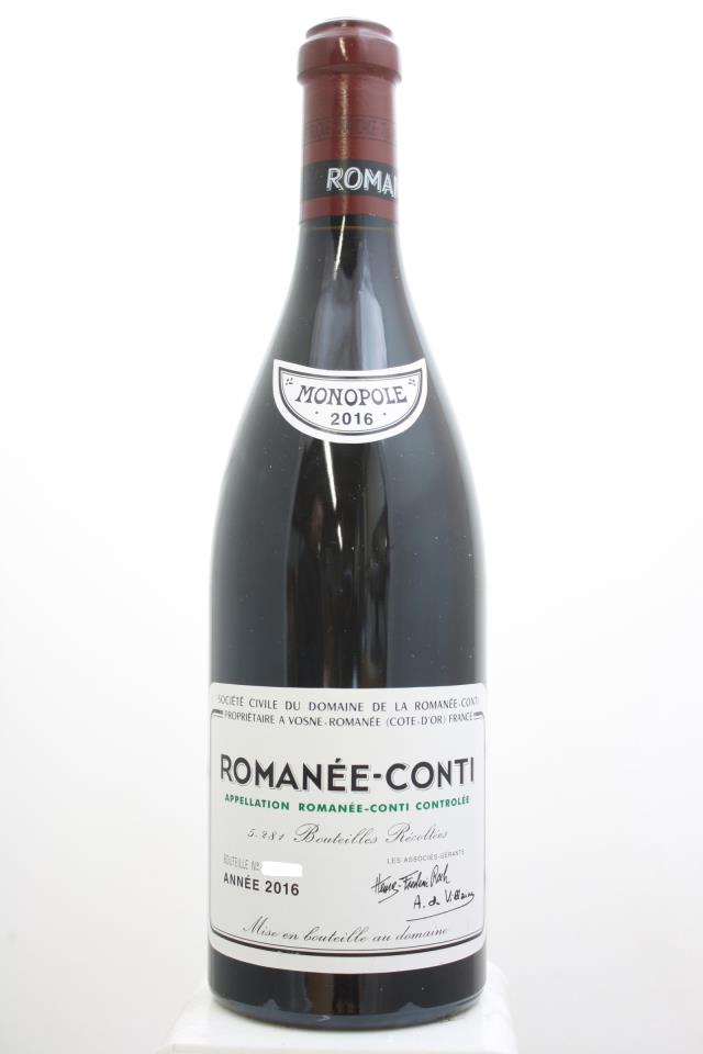Domaine de la Romanée-Conti Romanée-Conti 2016