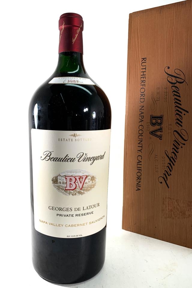 BV Cabernet Sauvignon Georges de Latour Private Reserve 1987