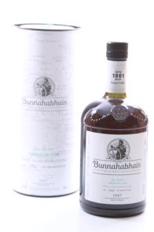 Bunnahabhain Islay Single Malt Scotch Whisky Limited Edition Feis Ile American Oak 20-Years-Old 1997