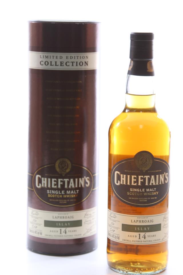 Laphroaig Distillery (Chieftain's) Single Malt Scotch Whisky 14-Years-Old 2003