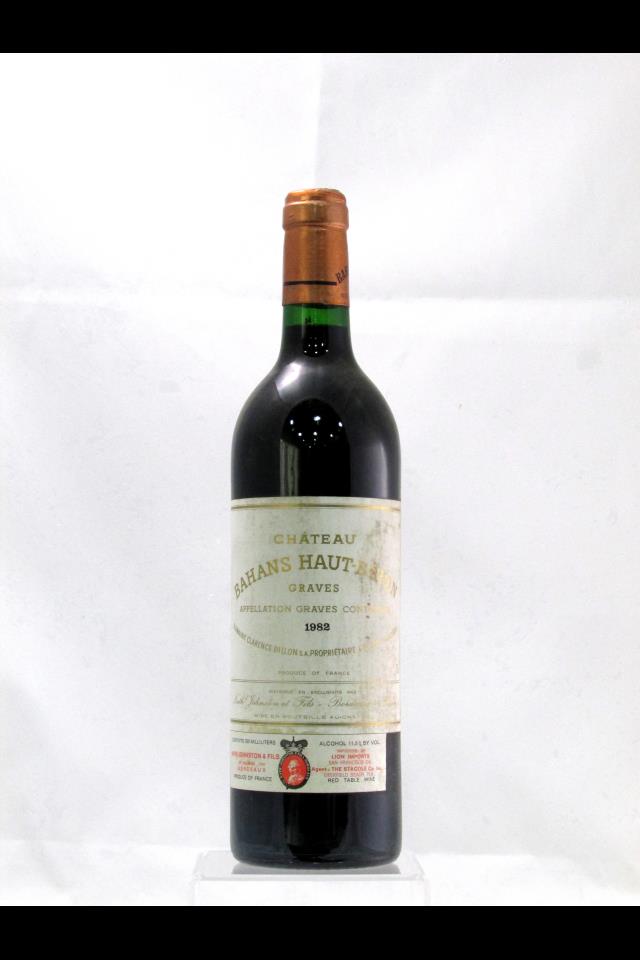 Bahans Haut-Brion 1982