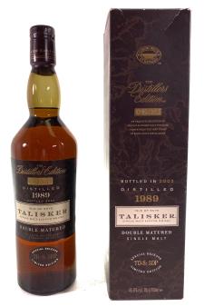 Talisker Isle of Skye Single Malt Scotch Whisky Double Matured Special Release Limited Edition 1989