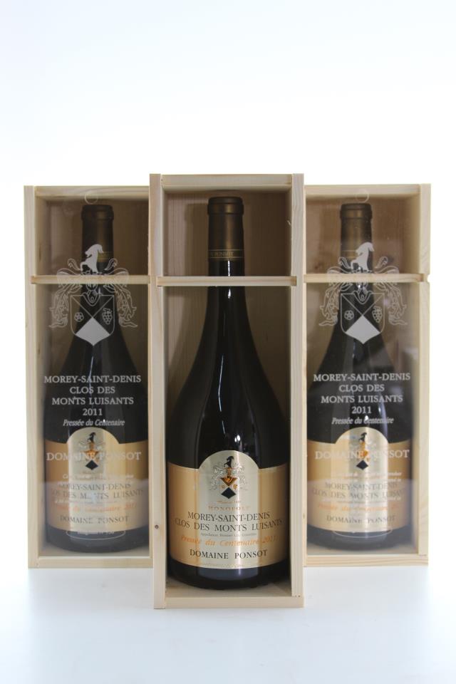 Domaine Ponsot Morey-Saint-Denis Clos des Monts Luisants Pressée du Centenaire 2011