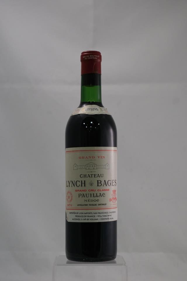 Lynch-Bages 1970