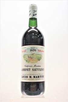 Louis Martini Cabernet Sauvignon Special Selection 1970