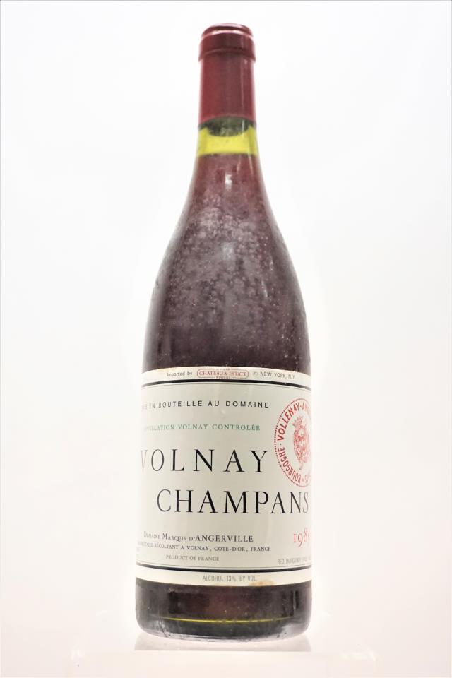 Marquis d'Angerville Volnay Champans 1985