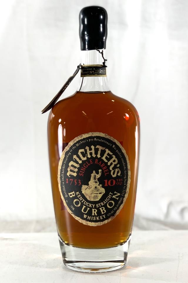 Michter's Kentucky Straight Bourbon Whiskey Single Barrel 10-Years-Old NV
