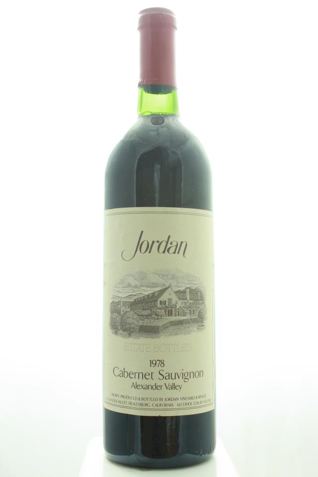 Jordan Vineyards Cabernet Sauvignon Estate 1978