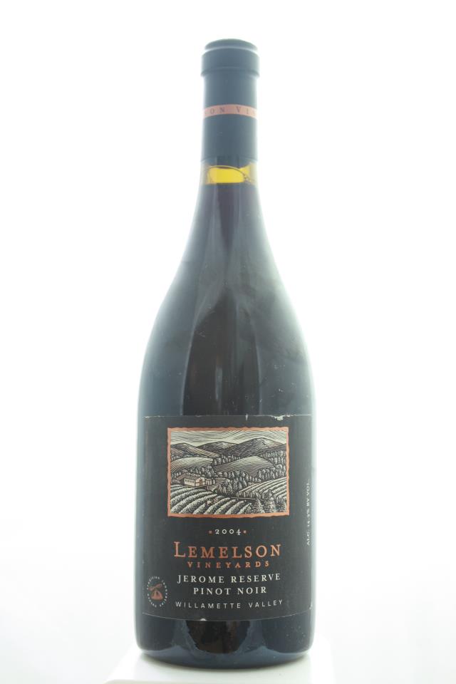 Lemelson Pinot Noir Jerome Reserve 2004