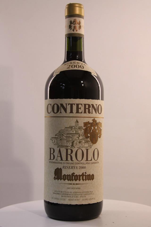 G. Conterno Barolo Riserva Monfortino Magnum Vertical, 1997-2000