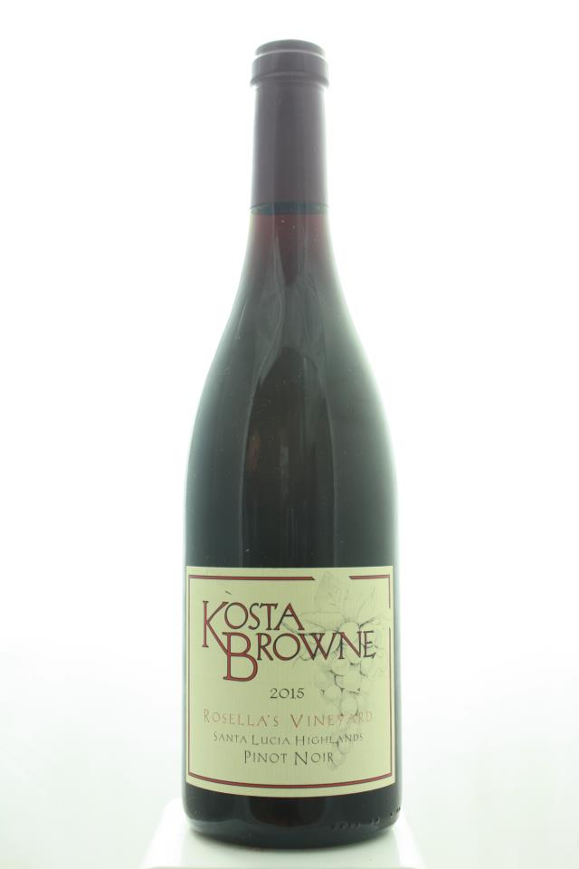 Kosta Browne Pinot Noir Rosella's Vineyard 2015