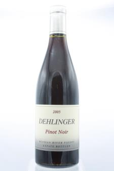 Dehlinger Pinot Noir Estate 2005