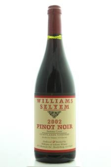 Williams Selyem Pinot Noir Coastlands Vineyard 2002