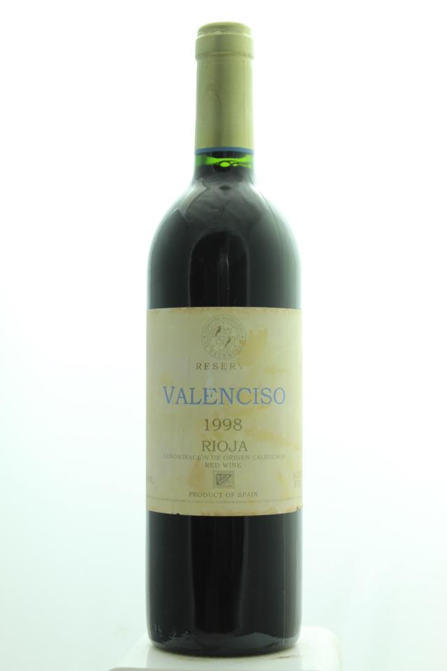 Valenciso Rioja Reserva 1998