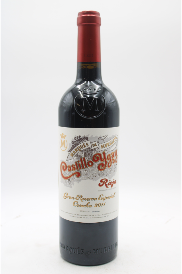 Marques de Murrieta Castillo Ygay Gran Reserva Especial 2011