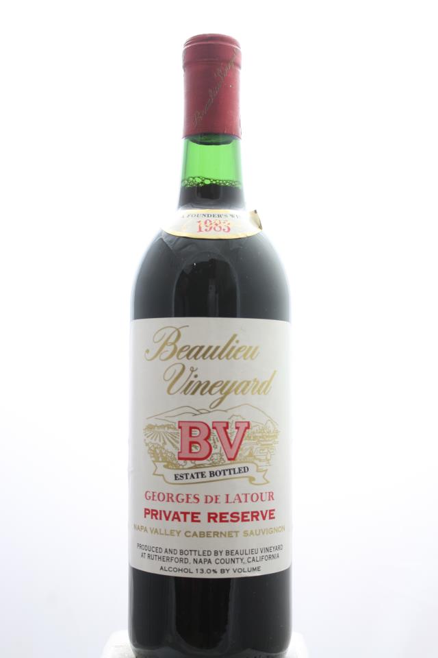 BV Cabernet Sauvignon Georges de Latour Private Reserve 1983