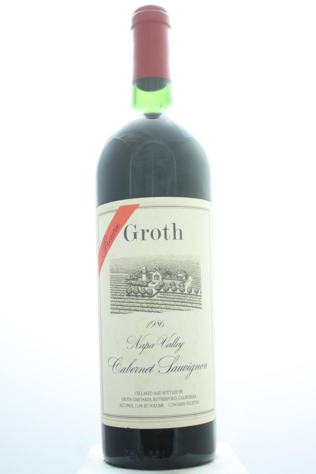 Groth Vineyards Cabernet Sauvignon Reserve 1986