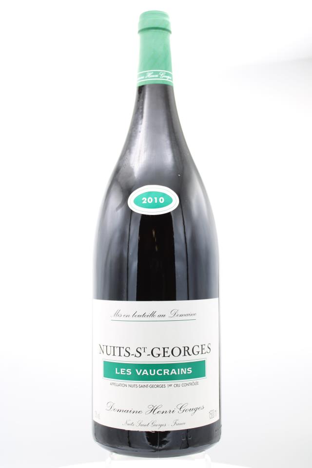H. Gouges Nuits St. Georges Les Vaucrains 2010