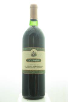 Kunde Estate Zinfandel The Shaw Vineyard Century Vines 1991