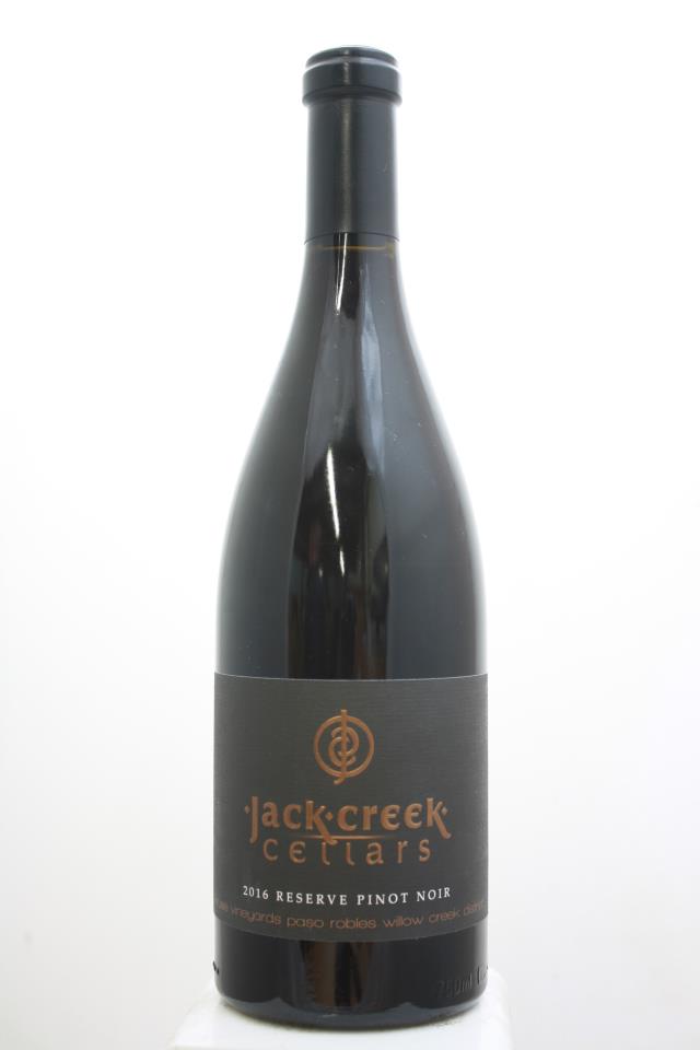 Jack Creek Estate Pinot Noir Kruse Vineyard Reserve 2016