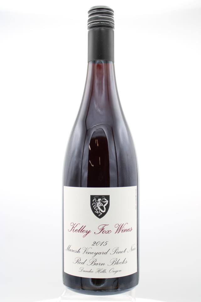 Kelley Fox Pinot Noir Maresh Vineyard Red Barn Blocks 2015