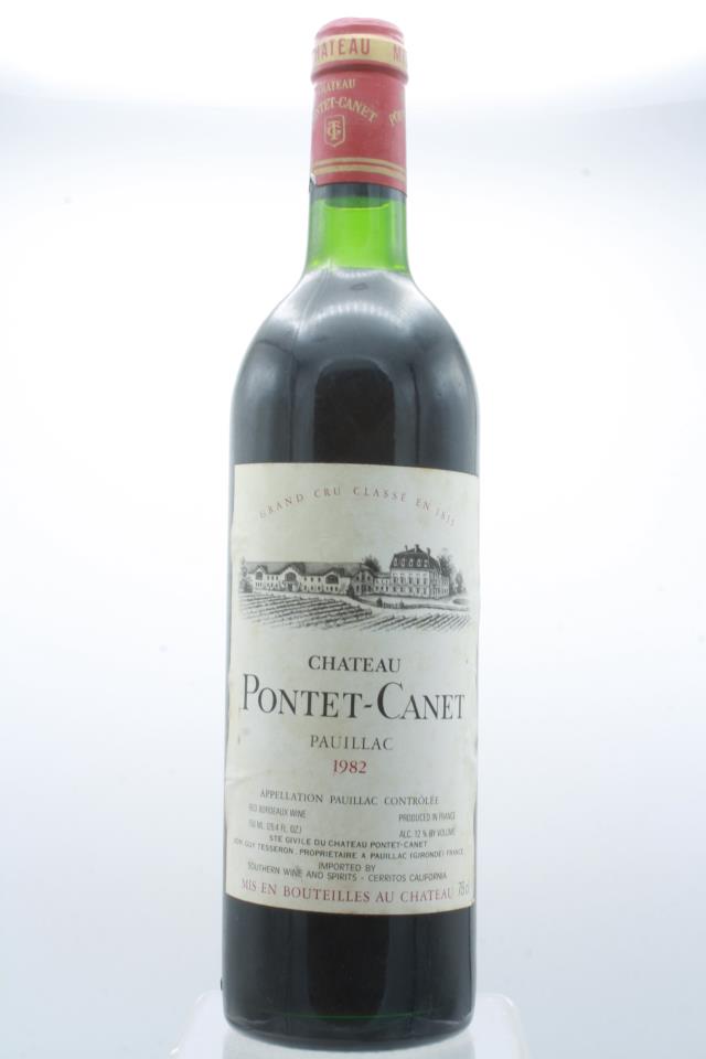 Pontet-Canet 1982