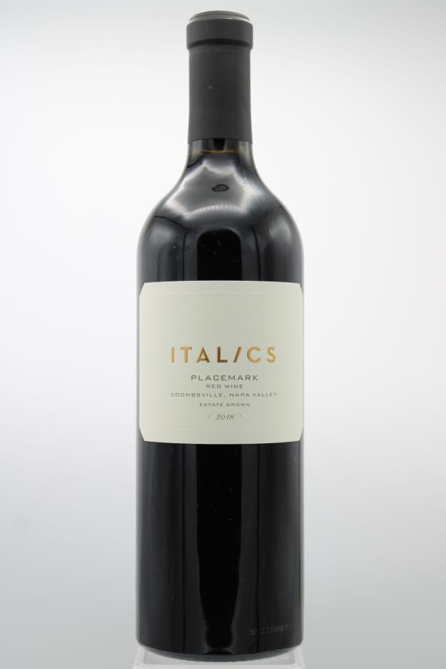 Italics Proprietary Red Estate Placemark 2018