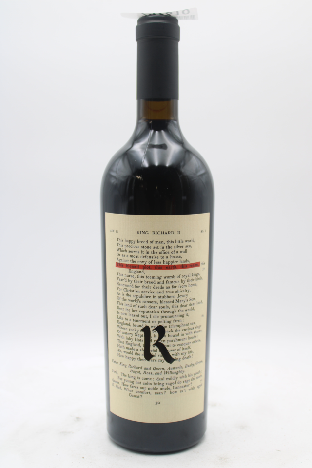 Realm Cellars Proprietary Red The Bard 2016