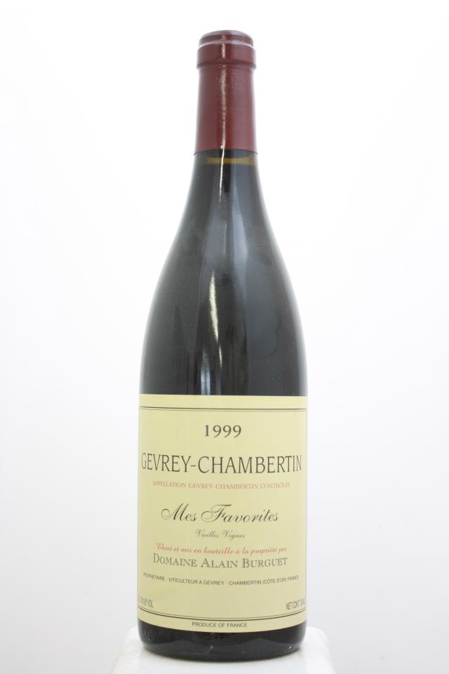 Alain Burguet Gevrey-Chambertin Mes Favorites Vieilles Vignes 1999