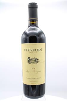 Duckhorn Cabernet Sauvignon Patzimaro Vineyards 2011