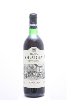 Bodegas Olarra Tinto Rioja 1976