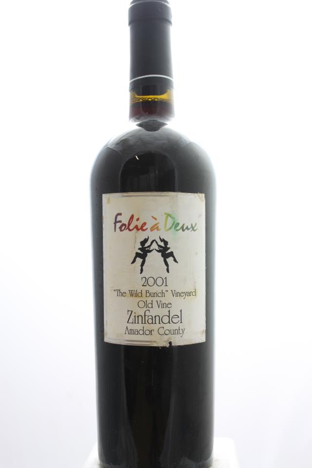 Folie à Deux Old Vine Zinfandel The Wild Bunch Vineyard 2001