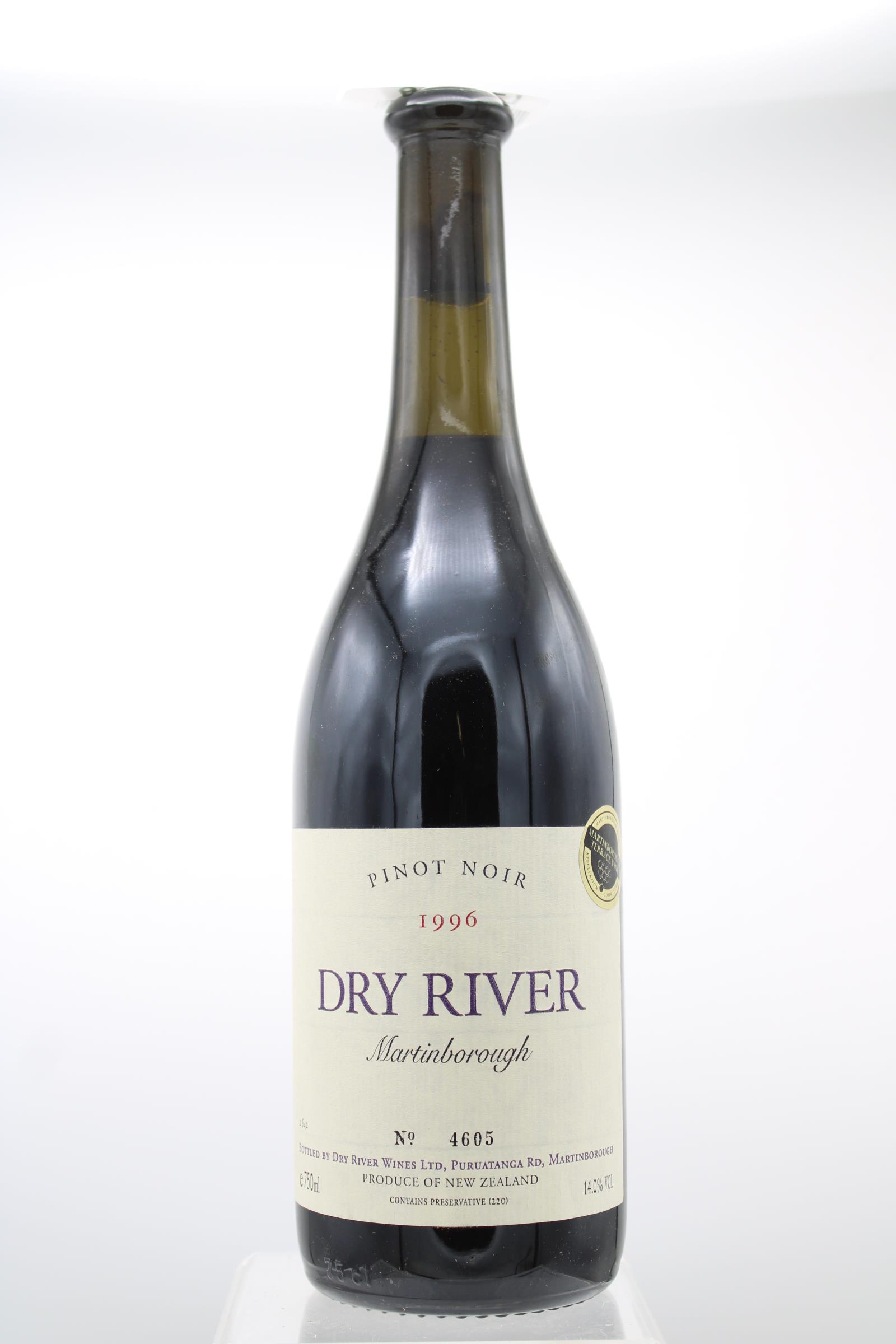 Dry River Pinot Noir Martinborough 1996 | Spectrum Wine