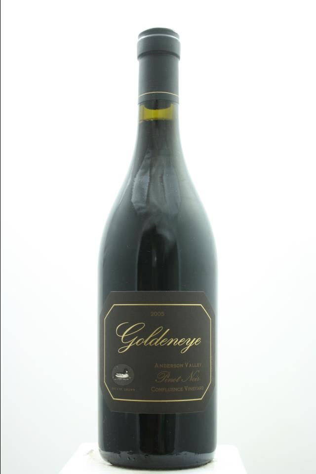 Goldeneye Pinot Noir Estate Confluence Vineyard 2005