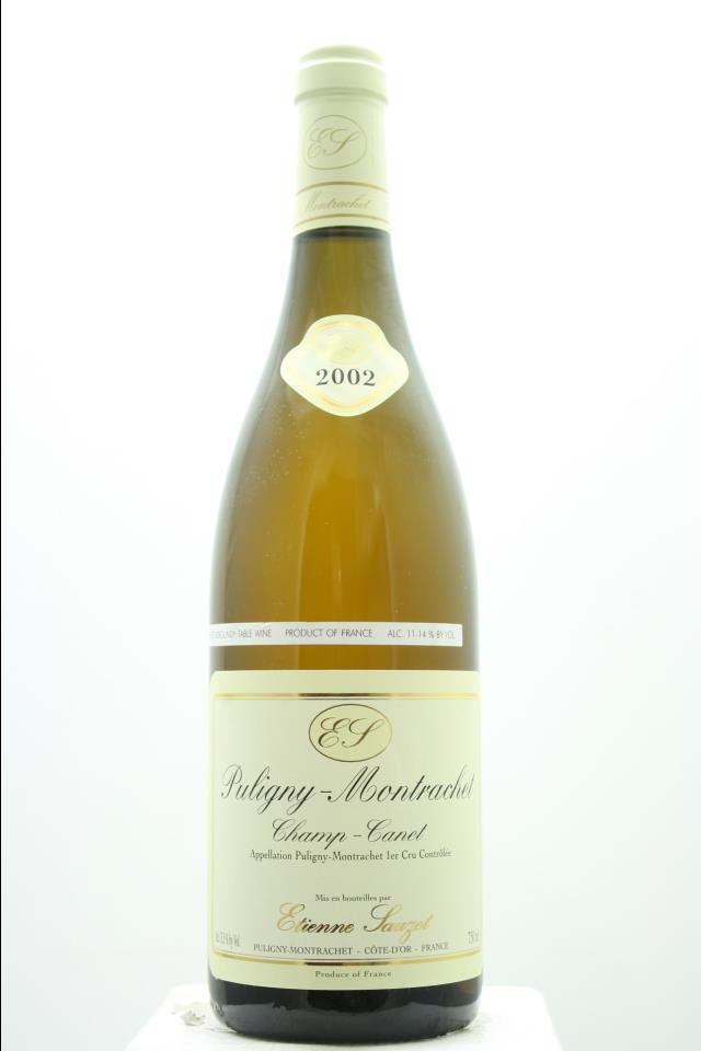 Etienne Sauzet Puligny-Montrachet Champ Canet 2002