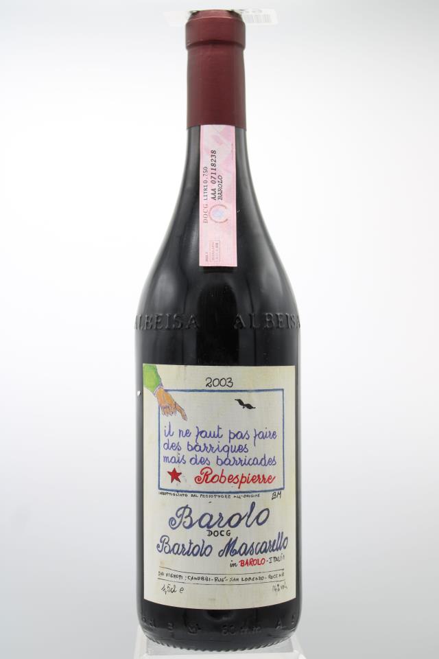 Bartolo Mascarello Barolo Artist Label 2003