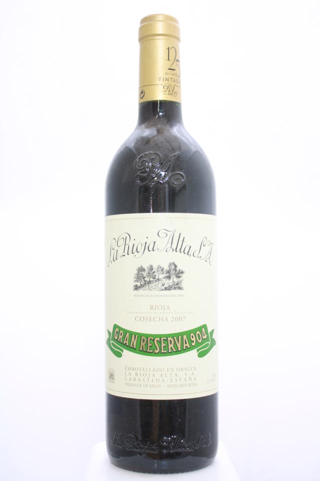 La Rioja Alta Rioja Gran Reserva 904 2007