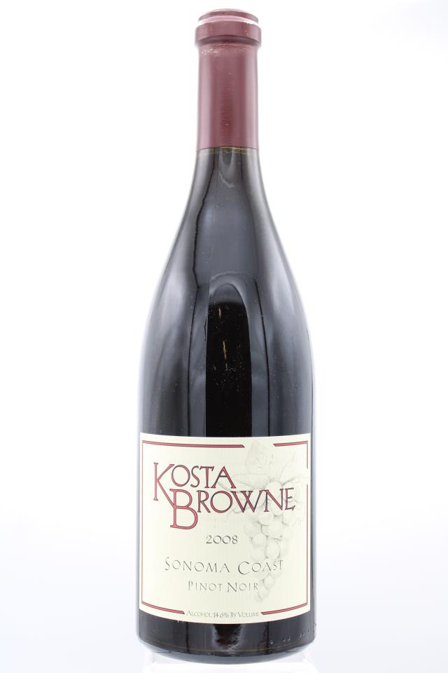 Kosta Browne Pinot Noir Sonoma Coast 2008