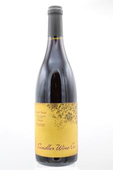 Sandler Wine Company Pinot Noir Bien Nacido Vineyard 2014