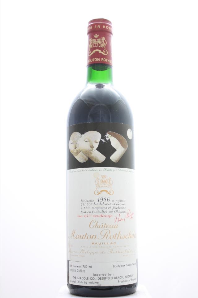 Mouton Rothschild 1986