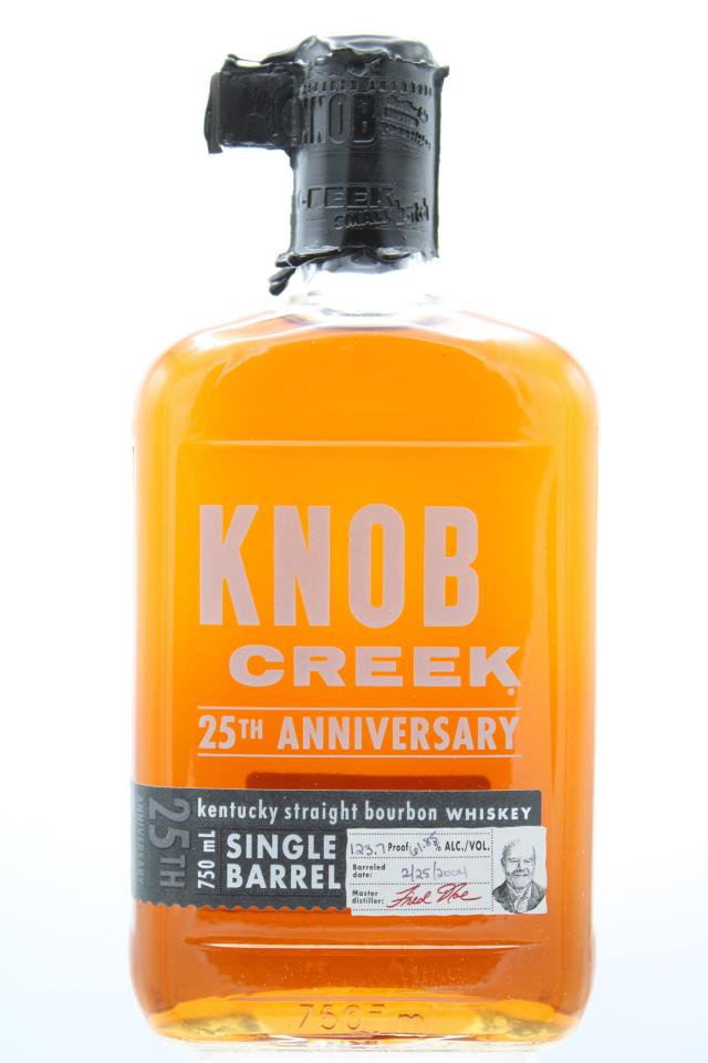 Knob Creek Kentucky Straight Bourbon Whiskey Single Barrel 25th Anniversary NV