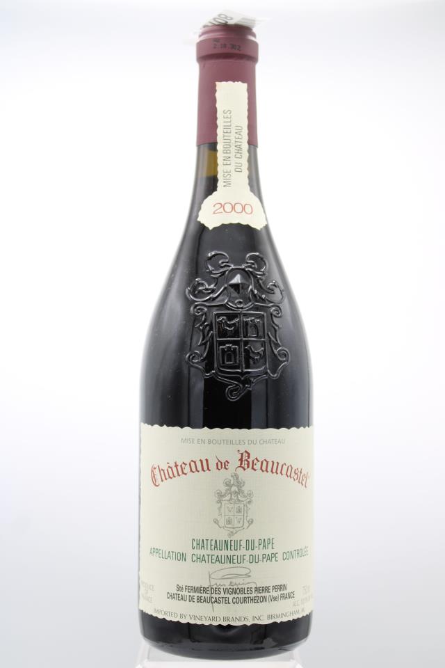 Château de Beaucastel Châteauneuf-du-Pape 2000