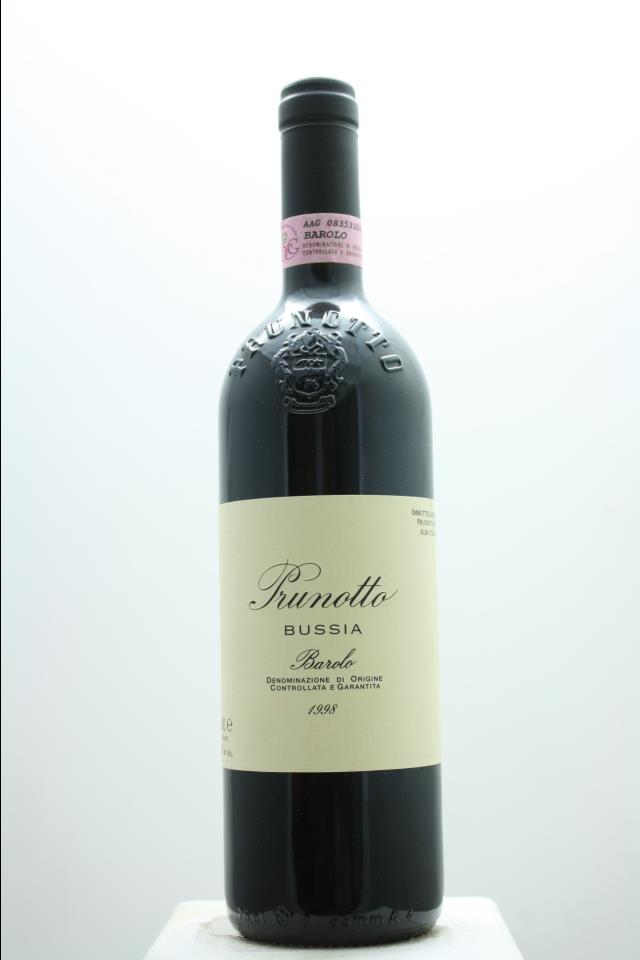 Prunotto Barolo Bussia 1998