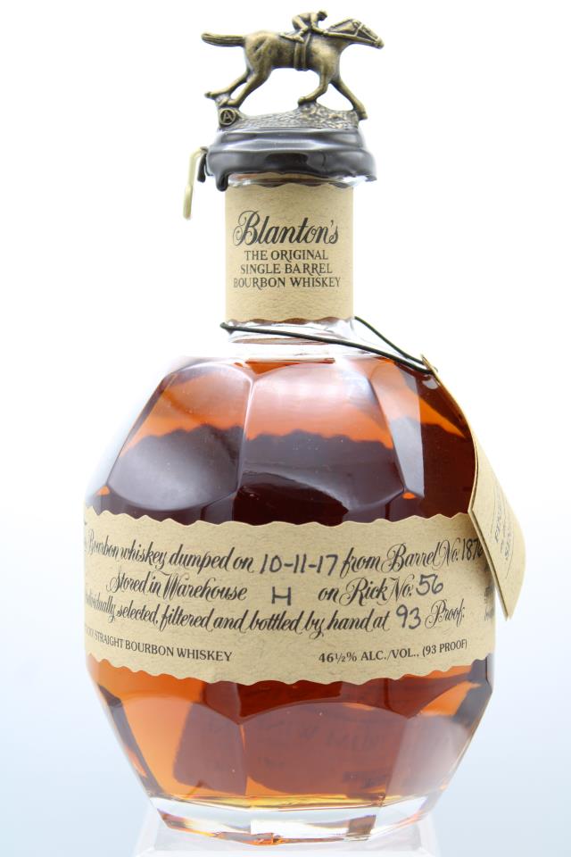Blanton's Original Single Barrel Bourbon Whiskey NV