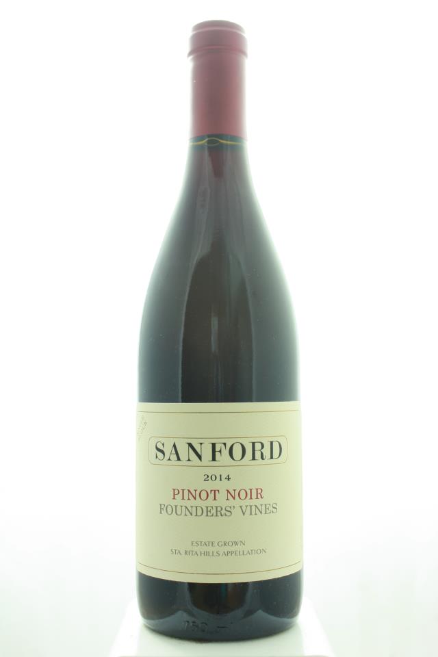Sanford Pinot Noir Sanford & Benedict Vineyard Estate Founders' Vines Single Block 2014