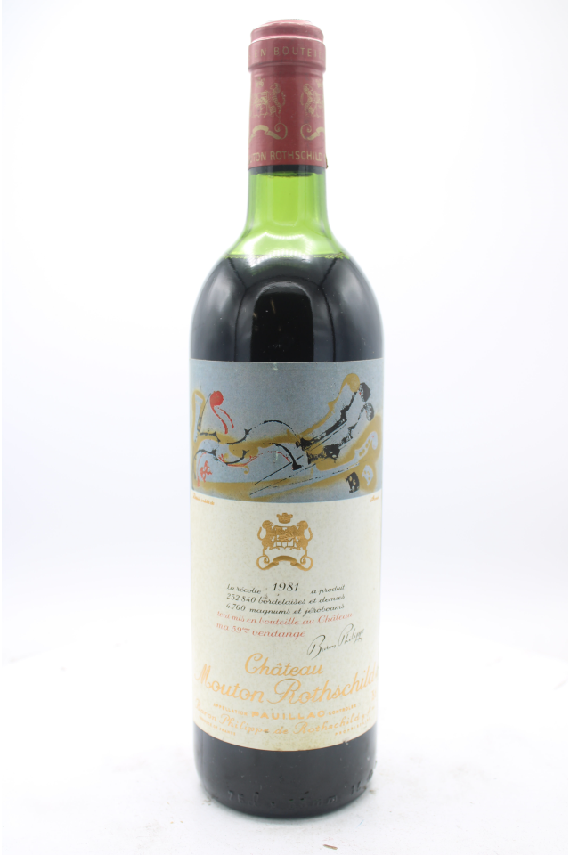 Mouton Rothschild 1981