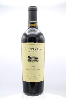 Duckhorn Cabernet Sauvignon Patzimaro Vineyards 2012