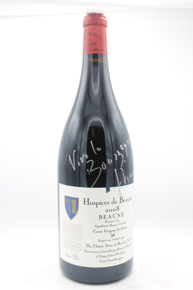 Etienne de Montille Beaune Hospices de Beaune Cuvee Guigone de Salins 2008